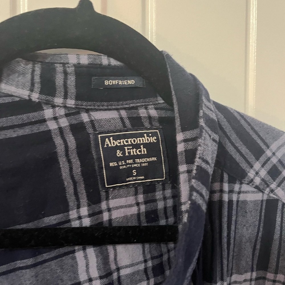 Boyfriend flannel Abercrombie